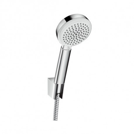 Hansgrohe Crometta 100 vaňový set Vario 4-prúdový s držiakom a hadicou 1,6m biela/chróm, 26667400