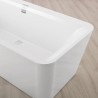 Villeroy & Boch SQUARO Edge 12 voľnestojaca vaňa Excelence Duo 180 x 80 cm biela UBQ180SQE9W2V01