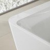 Villeroy & Boch SQUARO Edge 12 voľnestojaca vaňa Excelence Duo 180 x 80 cm biela UBQ180SQE9W2V01