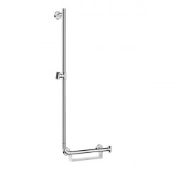 Hansgrohe Unica - Sprchová tyč 1100 mm, ľavá, biela/chróm 26403400