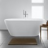 Duravit D-NEO 160 x 75 cm vaňa do priestoru, minerálny kameň DuraSolid A, s prepadom, biela 700477000000000