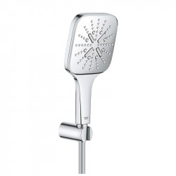 Grohe Rainshower SmartActive vaňový set 130 Cube 3-prúdy, 9,5 l/min, držiak, hadica 1,5m, chróm 26589000