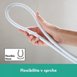 HANSGROHE Designflex 200 cm matná biela 28230700