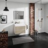 Hansgrohe Xevolos E skrinka pod umývadlo 780 x 475 mm s 2 zásuvkami, pieskovo béžová matná, 54179390