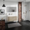 Hansgrohe Xevolos E skrinka pod umývadlo 1180 x 475 mm s 2 zásuvkami, pieskovo béžová matná, 54185390