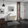 Hansgrohe Xevolos E skrinka pod umývadlo 780 x 550 mm s 2 zásuvkami pre dosku so zápustným umývadlom, matná biela, 54187390