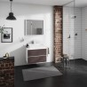 Hansgrohe Xevolos E skrinka pod umývadlo 780 x 550 mm s 2 zásuvkami pre dosku so zápustným umývadlom, matná biela, 54187730