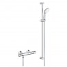 GROHE Precision Flow batéria sprchová termostatická so sprchovým setom Vitalio Go 100 chróm 34805000