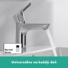 Hansgrohe Focus páková umývadlová batéria 100 s výpusťou, chróm 31607000