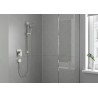 Hansgrohe Fixfit prípojka hadice Square so spätným ventilom chróm 26455000