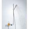 Hansgrohe Raindance Select E sprchový set 120 3jet so sprchovou tyčou 0,90m s mydelničkou chróm, 26621000