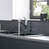 Hansgrohe Talis M52 drezová batéria 170 s vyťahovacou sprškou 2jet, chróm 32841000