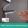 Hansgrohe Talis E páková umývadlová batéria 110 s výpusťou s tiahlom chróm 71710000