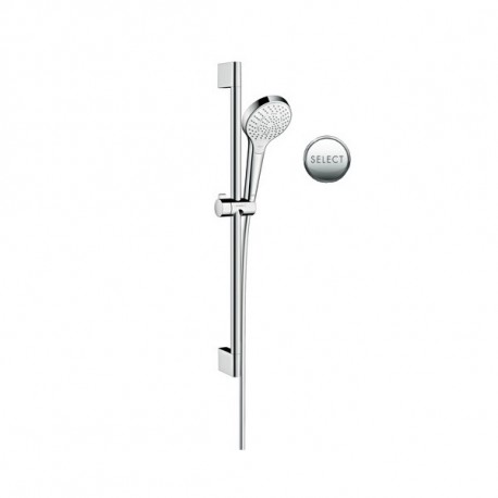 Hansgrohe Croma Select S sprchový set Multi 3-prúdový s tyčou 0,65 m biela/chróm, 26560400