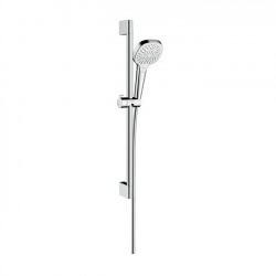 Hansgrohe Croma Select E sprchový set Multi EcoSmart 9 l/min 3-prúdový s tyčou 0,65 m biela/chróm, 26581400