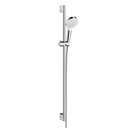 Hansgrohe Crometta sprchový set Vario 2jet s tyčou 65cm biela/chróm 26536400