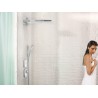 Hansgrohe ShowerSelect Glass ventil a prepínač pod omietku pre 3 spotrebiče biela/chróm 15736400