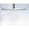 Hansgrohe Rainmaker Select 460 2jet EcoSmart stropná hlavová sprcha biela/chróm s vertikálnym ramenom 100 mm 24014400