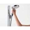 Hansgrohe Raindance Select S sprchový set 120 3jet s nástennou tyčou 150cm s poličkami, chróm, 27646000