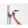 Hansgrohe Raindance Select S sprchový set 120 3jet s nástennou tyčou 150cm s poličkami, chróm, 27646000