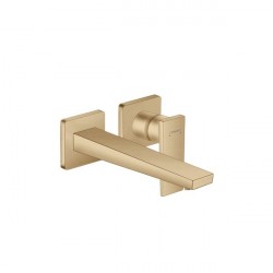 Hansgrohe Metropol páková umývadlová batéria pod omietku, vyloženie 225 mm, kartáčovaný bronz, 32526140