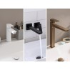 Hansgrohe Metropol páková umývadlová batéria pod omietku, vyloženie 225 mm, kartáčovaný bronz, 32526140