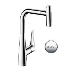 Hansgrohe Talis Select M51 drezová batéria 300 s vyťahovacou sprškou 2jet, sBox, chróm, 73867000