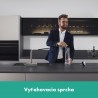 Hansgrohe M81 drezová batéria Aquno Select s výsuvnou koncovkou a plochým sprchovým prúdom, sBox, vzhľad nerezový 73830800