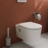 Hansgrohe WallStoris držiak toaletného papiera s poličkou matná biela 27928700