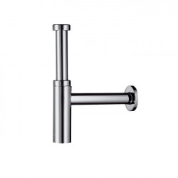 Hansgrohe sifóny - umývadlový dizajnový sifón Flowstar S 5/4" x 330mm, DN32 lesklý chróm, 52105000