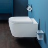 DURAVIT ME by Starck set 2v1 závesná WC misa Rimless ( 2529090000) so sedátkom SoftClose, biela 45290900A1