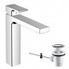 Hansgrohe Vernis Shape umývadlová batéria 190 s odtokovou súpravou s tiahlom, EcoSmart, chróm, 71562000