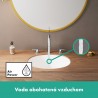 Hansgrohe Vernis Blend trojotvorová umývadlová batéria 150 s odtokovou súpravou s tiahlom, EcoSmart, chróm, 71553000