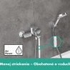 Hansgrohe Vernis Blend páková vaňová batéria na stenu, chróm, 71440000