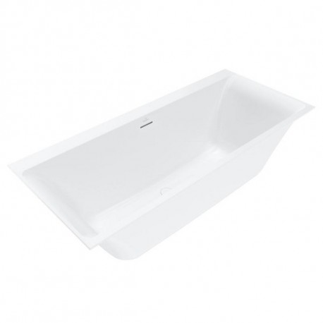 Villeroy & Boch SUBWAY 3.0 vaňa 170x75 cm vrátane nôh a napúšťania SilentFlow Stone White Quaryl UBQ170SBW2TDVRW