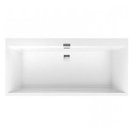 VILLEROY & BOCH Squaro Edge 12 duo vaňa 190 x 90 cm biela, Quaryl, UBQ190SQE2DV-01