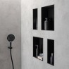 HANSGROHE XtraStoris Minimalistic výklenok do steny 300 x 150 x 100 mm matná čierna 56070670