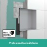 HANSGROHE XtraStoris Minimalistic výklenok do steny 300 x 300 x 100 mm matná biela 56073700