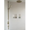 HANSGROHE XtraStoris Minimalistic výklenok do steny 300 x 300 x 140 mm kartáčovaná nerez 56079800