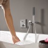 Hansgrohe Finoris vaňová batéria, pod omietku, so zabudovanou bezpečnostnou kombináciou chróm 76416000