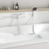 HANSGROHE Pulsify Select sada so sprchovým držiakom 105 1jet so sprchovou hadicou 125cm matná biela, 24301700