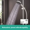 HANSGROHE Pulsify Select ručná sprcha 105 3jet Relaxation matná biela, 24110700