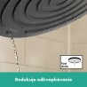 HANSGROHE Pulsify horná sprcha 260 2jet EcoSmart s nástenným pripojením matná čierna, 24151670