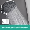 HANSGROHE Pulsify horná sprcha 260 2jet s nástenným pripojením chróm, 24150000