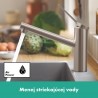 Hansgrohe ZESIS M33 drezová batéria 150 1jet nerezový vzhľad 74802800