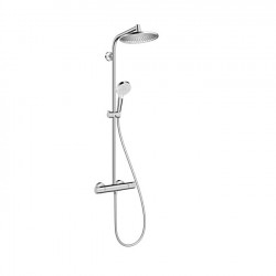 Hansgrohe Crometta sprchový systém S 240 1jet Showerpipe s termostatom chróm, 27267000