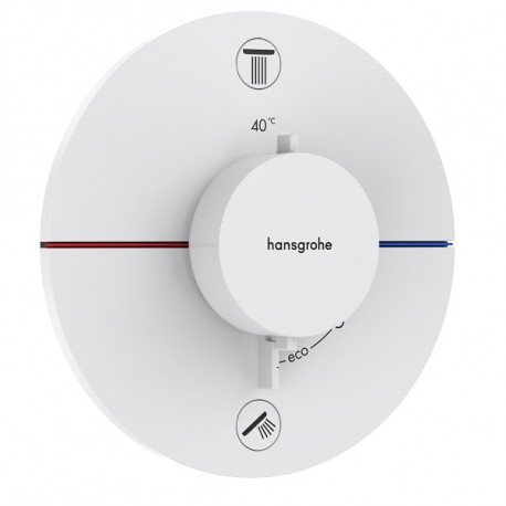 HANSGROHE ShowerSelect Comfort S batéria vaňová podomietková termostatická pre 2 spotrebiče so zabudovanou bezpečnostnou kombin