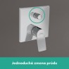 Hansgrohe Vivenis vaňová batéria pod omietku chróm, 75415000