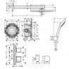 Hansgrohe Raindance E 26238000 sprchový systém s termostatom Ecostat E 15708000 chróm, 26238CT31