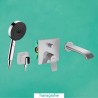 Hansgrohe VIVENIS zostava 6v1 s vaňovým výtokom a ruč sprch chróm 75415000SET1